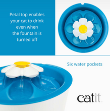 Load image into Gallery viewer, Catit Water LED Flower Fountain 3 Litre
