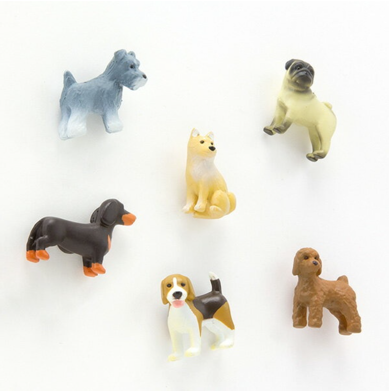 Midori - Mini Magnet Dog Set (6 Piece)