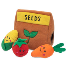 Load image into Gallery viewer, Zippy Paws Burrow Toy - Seed Pack and Vegetables
