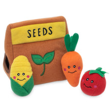 Load image into Gallery viewer, Zippy Paws Burrow Toy - Seed Pack and Vegetables
