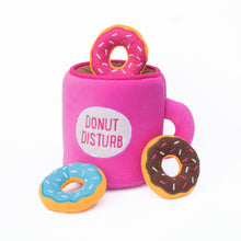 Load image into Gallery viewer, Zippy Paws Burrow Toy - Coffee and Donuts
